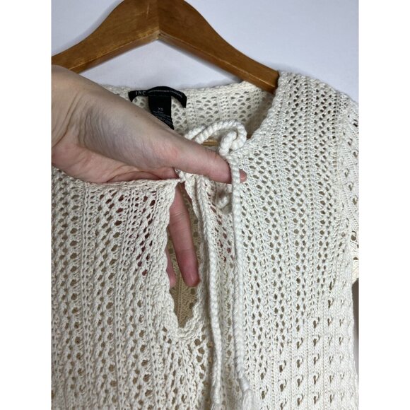 International Concepts Crochet Floral Lace Womens XS Hippie Boho Top - Picture 6 of 9